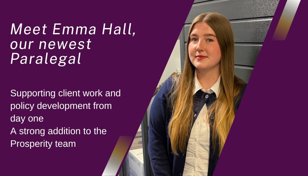 Emma Hall joins the team